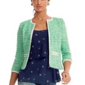 Cabi Clover Tweed Blazer Size 6